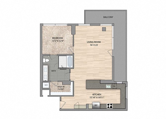 Floor plan layout diagram